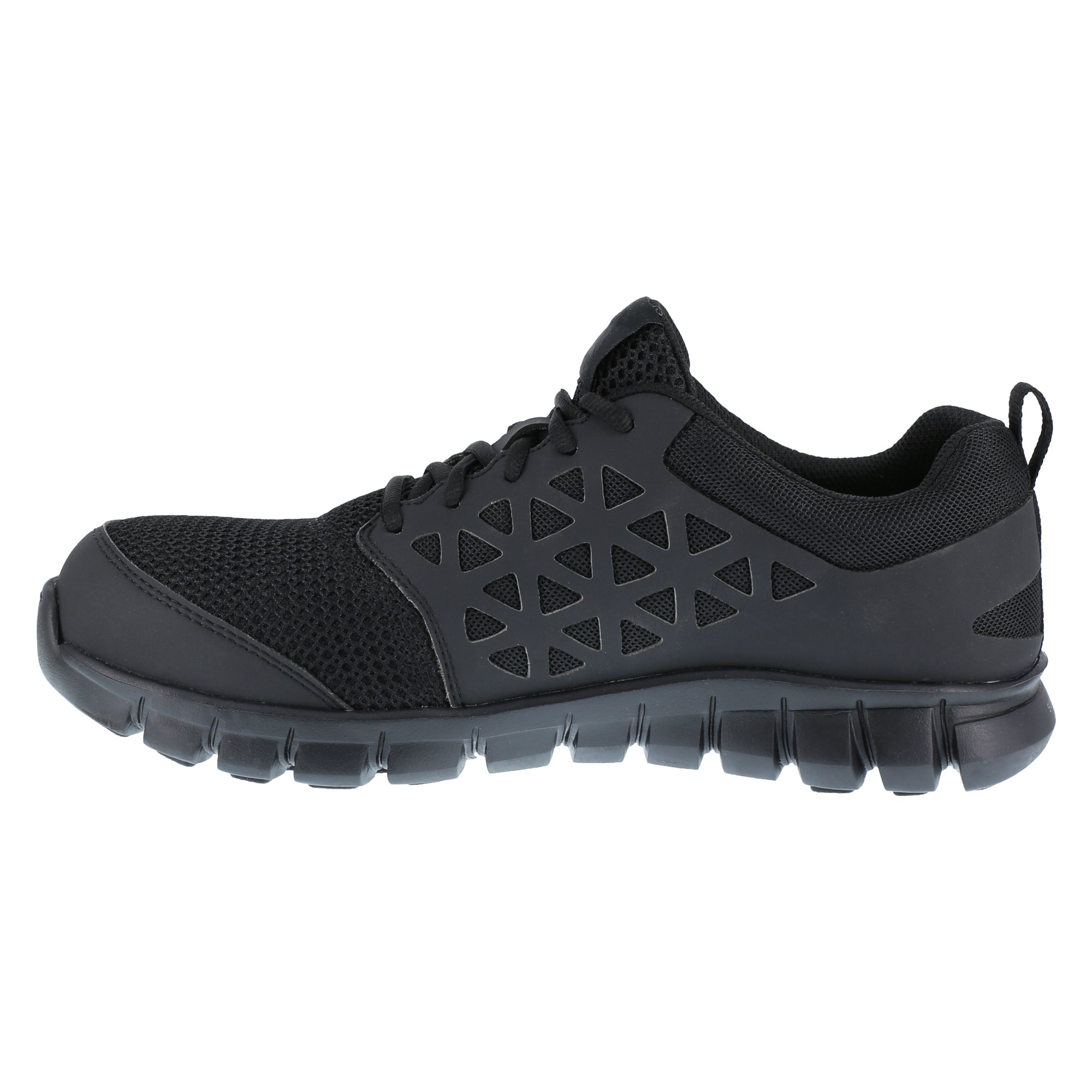 Reebok Mens Black Mesh Work Shoes Athletic Oxford ESD CT – The Western  Company