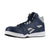 Reebok Mens Navy/Grey Leather Work Boots High Top Sneaker CT