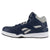 Reebok Mens Navy/Grey Leather Work Boots High Top Sneaker CT