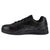 Reebok Womens Black Leather Work Shoes Low Cut Sneaker CT