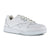Reebok Mens White Leather Work Shoes Low Cut Sneaker CT