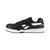 Reebok Mens Black/White Leather Work Shoes Low Cut Sneaker CT