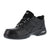Reebok Womens Black Leather Athletic Oxford Tyak Composite Toe