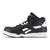 Reebok Mens Black/White Leather CT High Top Sneaker Work Shoes