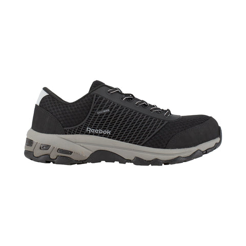 Reebok Mens Black Mesh Work Shoes Heckler CT Seamless