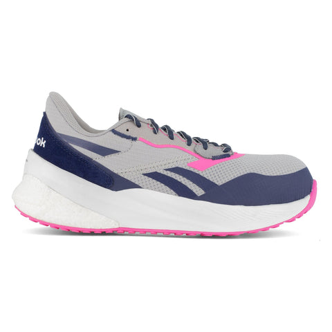 Reebok Womens Gray/Pink Mesh Work Shoes Floatride Energy Daily CT