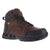 Reebok Mens Dark Brown Leather Work Boots ZigKick Carbon