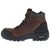 Reebok Mens Brown Leather 6in Sport Athletic Boots Trainex Comp Toe