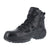 Reebok Mens Black Leather Military Boots RR Stealth 6in CT