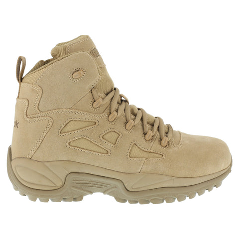 Reebok Mens Desert Tan Suede Military Boots RR Stealth 6in CT