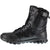 Reebok Mens Black Leather Military Boots Sublite Tactical Zip