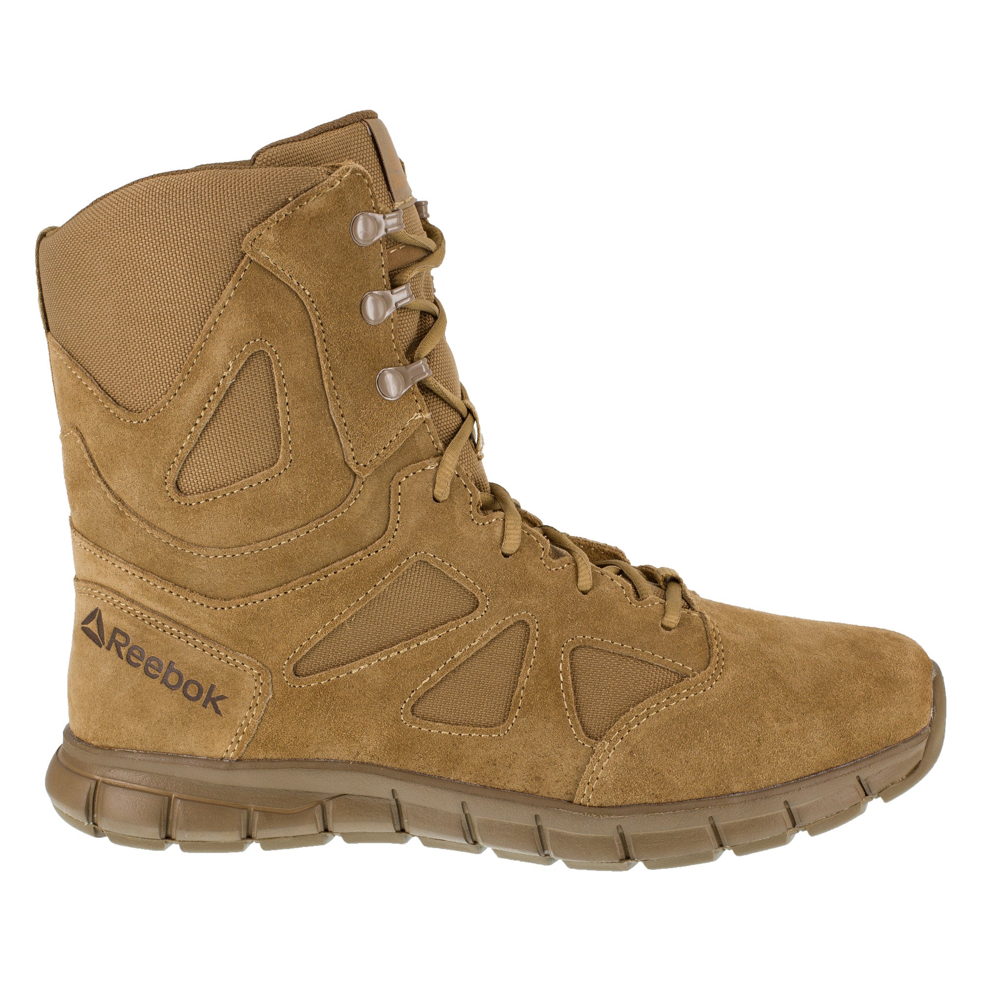 Reebok Womens Coyote Leather Military Boots 8in Tactical SR The Western Company