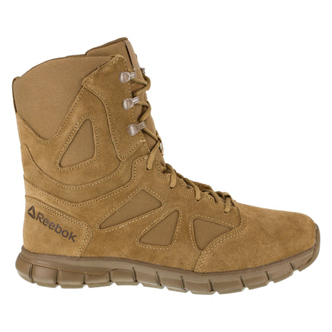 Reebok Womens Coyote Leather Military Boots 8in Tactical SR