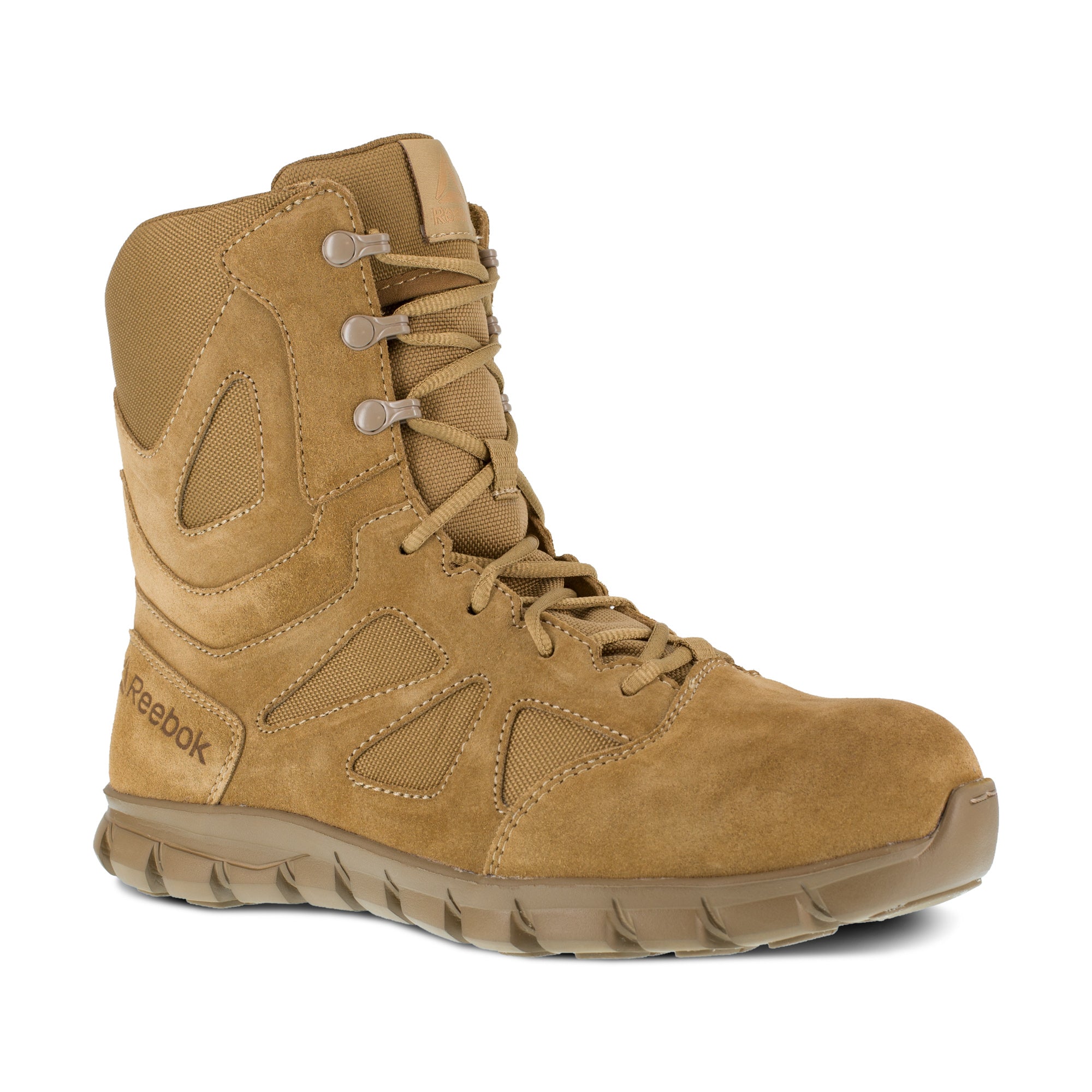 Reebok Mens Coyote Leather Military Boots Sublite Tactical CT The Western Company
