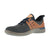 Rockport Mens Blue/Tan Leather Work Shoes 2 Eye Tie Sneaker CT