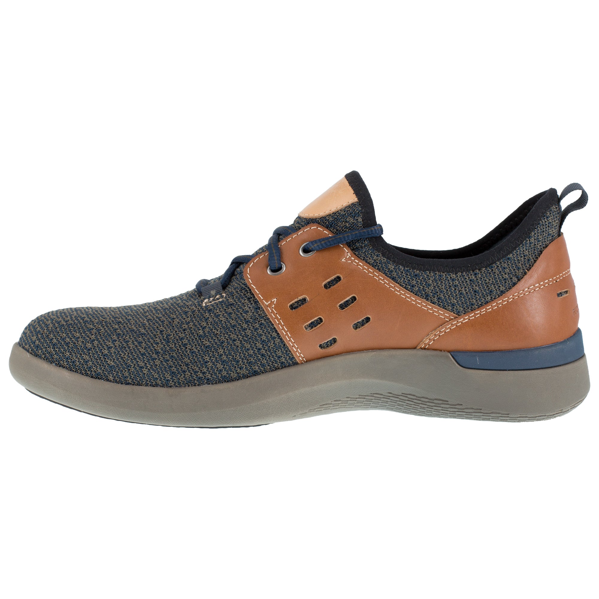 Blue rockport shoes top