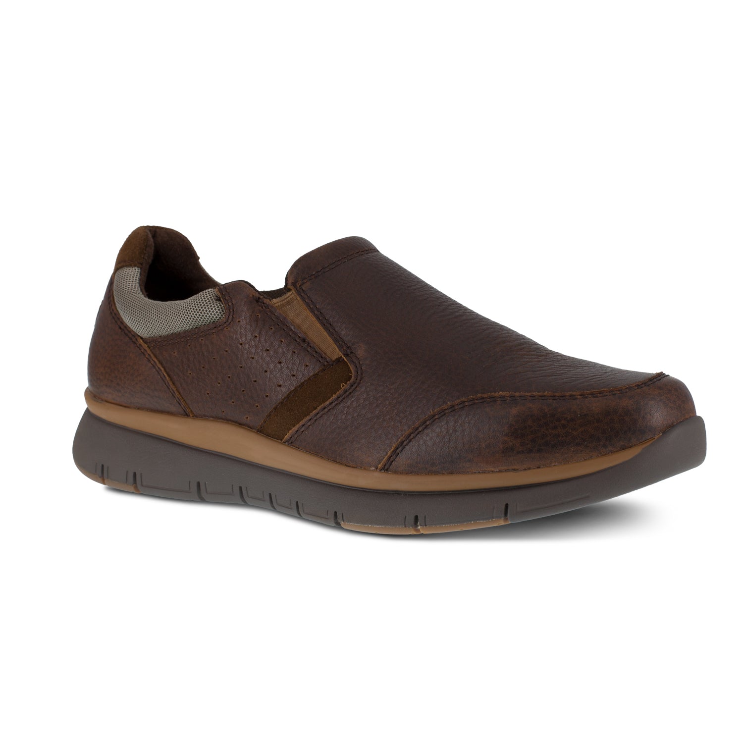 Rockport Mens Brown Leather Loafers Primetime Casuals ST – The Western  Company