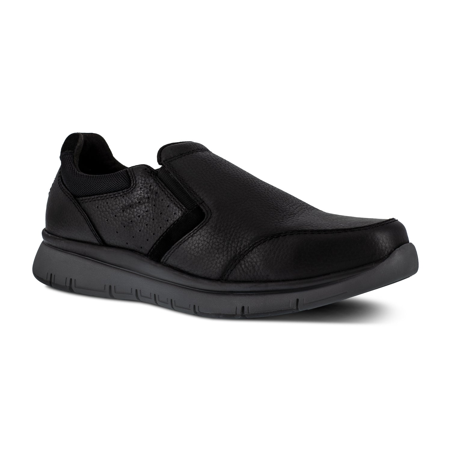 Rockport Womens Black Textile Work Shoes Fusion Flexweave Oxford CT – The  Western Company