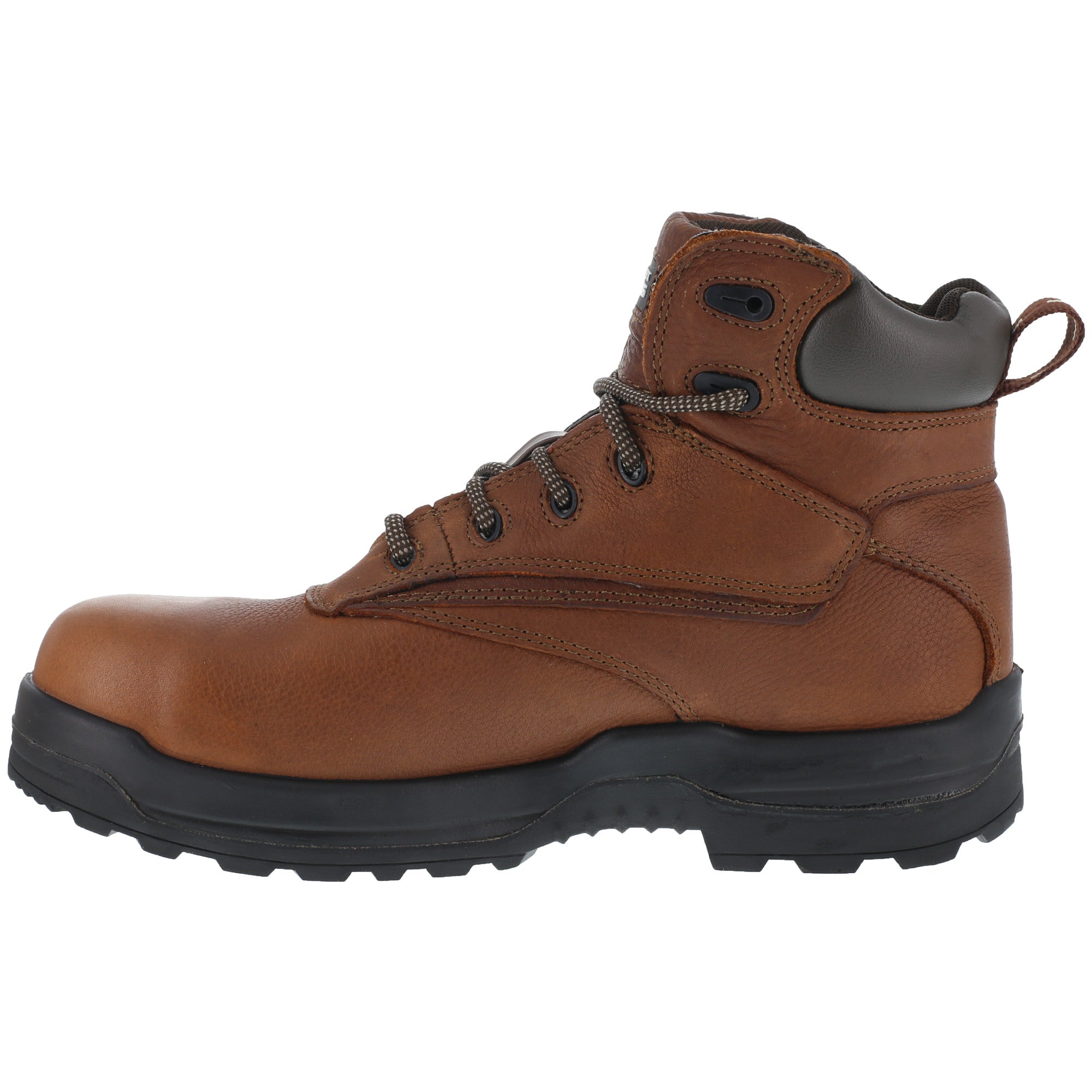 Rockport Mens Deer Tan WP Leather 6in Work Boots More Energy Comp