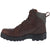 Rockport Womens Brown WP Leather 6in Work Boots More Energy Comp Toe