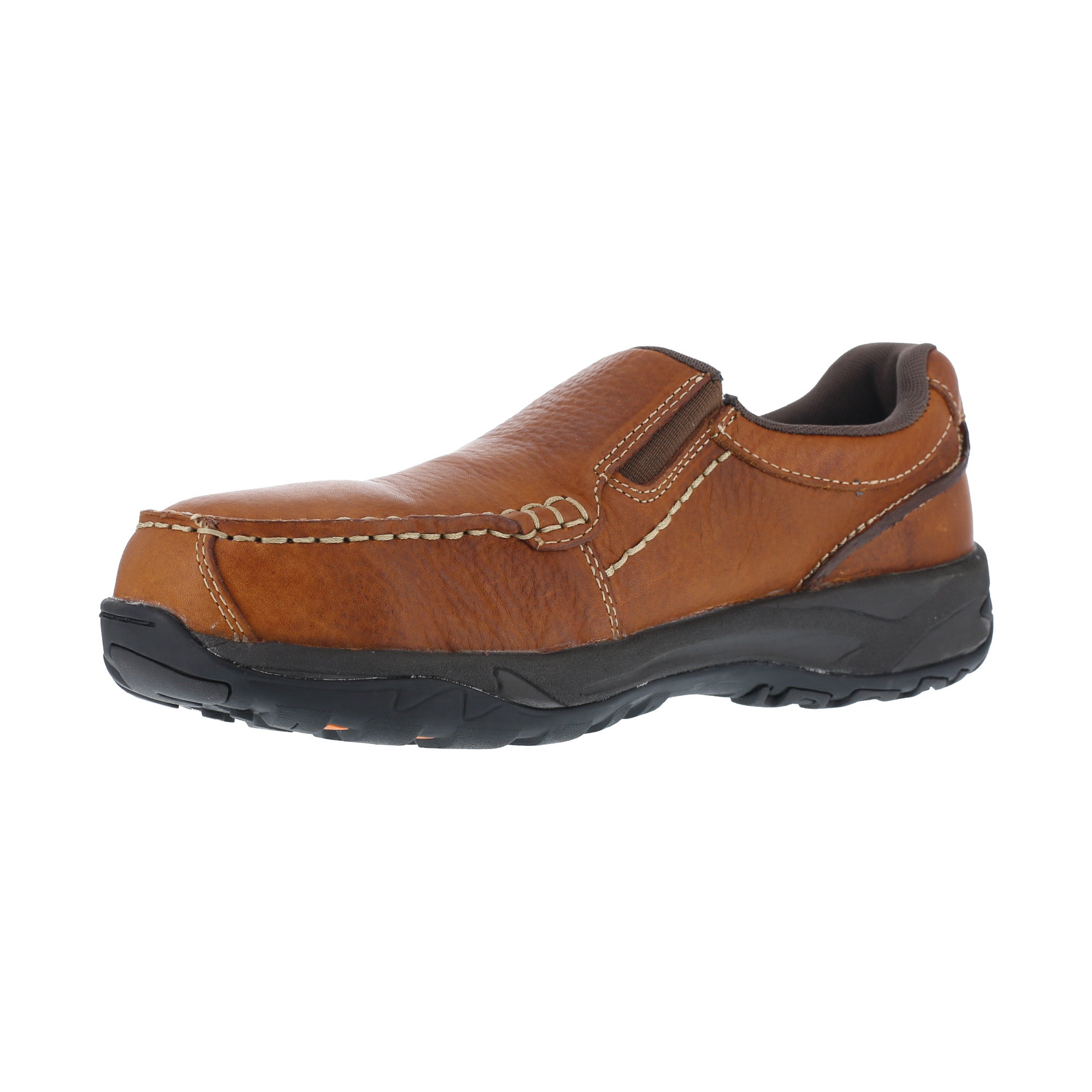 Rockport Mens Brown Leather Casual Loafer Extreme Light Composite