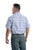 Berne Mens Plaid Blue U Cotton Blend Foreman Flex Button Down Shirt S/S