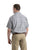 Berne Mens Plaid Gray A Cotton Blend Foreman Flex Button Down Shirt S/S