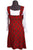 Scully Womens Red 100% Wool Tartan Plaid S/L Dress