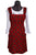 Scully Womens Red 100% Wool Tartan Plaid S/L Dress
