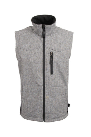 STS Ranchwear Barrier Vest Mens Polyester Water-Resistant Light Gray
