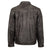 STS Ranchwear Rifleman Youth Unisex Leather Jacket Western Stone Black