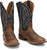 Tony Lama 11in Americana Mens Gold Brown Landgrab Leather Cowboy Boots