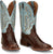 Justin 11in Mens Sky Blue Jacinto Leather Cowboy Boots
