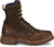 Tony Lama 8in CT WP Lacer Mens Dark Brown Greasewood Leather Cowboy Boots