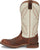Tony Lama 13in TLX Mens Red Brown/White Antonio Leather Cowboy Boots
