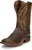 Tony Lama 11in Exotic Mens Oak Bowie Leather Cowboy Boots