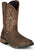 Tony Lama 11in Waterproof Mens Cognac Anchor Leather Cowboy Boots