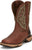 Tony Lama 11in Water Buffalo Mens Russet Burgess Leather Cowboy Boots
