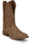 Tony Lama 11in Exotic Mens Taupe Bowie Leather Cowboy Boots