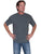 Scully Mens Charcoal 100% Cotton S/S T-Shirt
