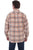 Scully Mens Orange/Black 100% Cotton Cord Plaid L/S Shirt