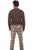 Scully Mens Stone/Red 100% Cotton Plaid Lounge Pants