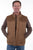 Scully Mens Tan 100% Cotton Snap Quilted Vest