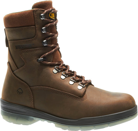 Wolverine Mens Stone Leather Durashocks WP 200G 8in Work Boots