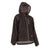 Berne Ladies Dark Brown 100% Cotton Ladies Hooded Jacket