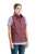 Berne Maroon Cotton Blend Womens Softshell Vest