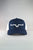 Kimes Ranch Unisex Weekly Trucker Baseball Cap Navy/White Cotton Blend