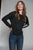 Kimes Ranch Womens K1 Tech Tee Black Polyester Blend L/S T-Shirt