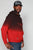 Kimes Ranch Mens Layton 22 Hoodie Dark Red 100% Cotton L/S