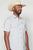 Kimes Ranch Mens Spyglass Mini Check Grey Cotton Blend S/S Western Shirt